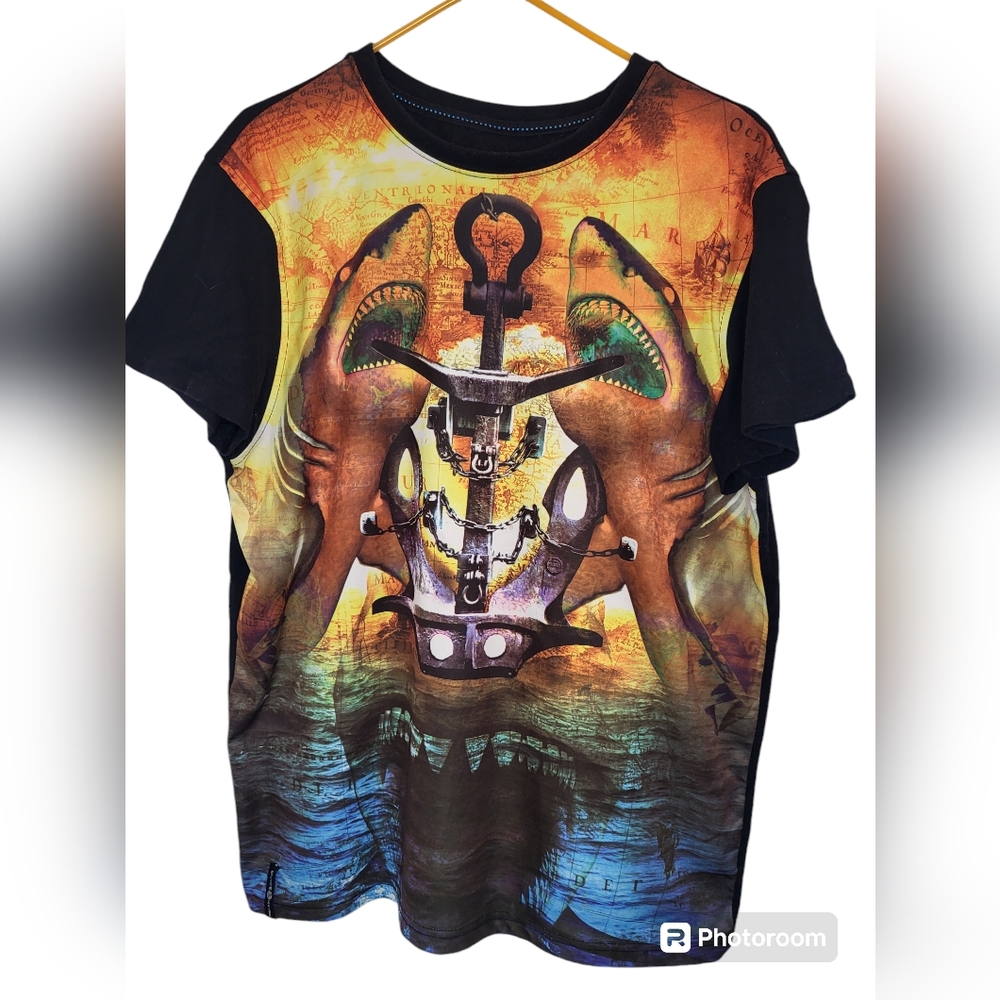 Enyce Anchor Shark Men's Shirt